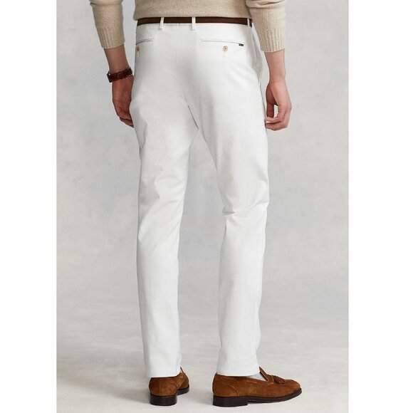 Polo Ralph Lauren Boys White Straight Leg Chino Classic Casual Cotton Pant Sz 14 - Picture 2 of 12